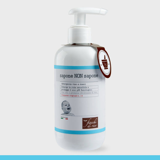 Sapone Non Sapone Fiocchi di Riso 240 ml viso e mani