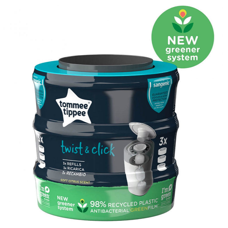 Sangenic tec ricarica twist & click 3pz (lista F&A)