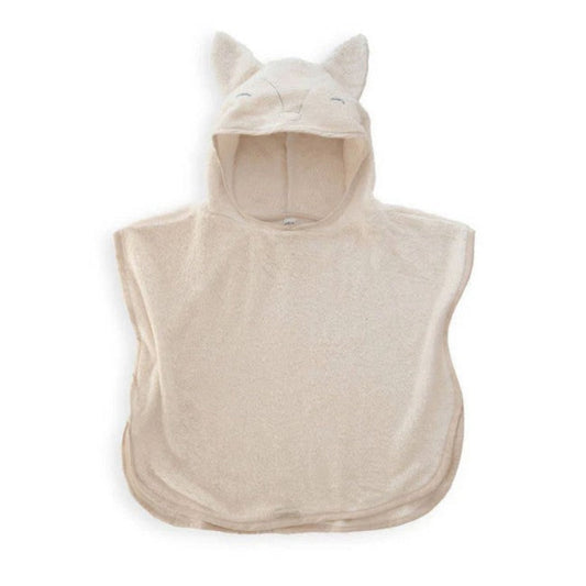 PONCHO da bagno Volpe in spugna neonato 0-2 Y Bamboom (lista n Silvia e Walter)