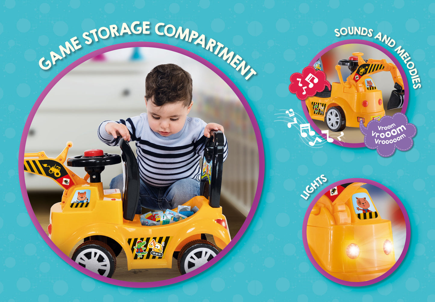 CAROTINA RIDE ON BULLDOZER