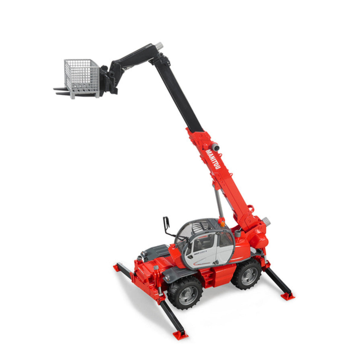 BRUDER 02129 Manitou MRT 2150 con braccio meccanico e acc