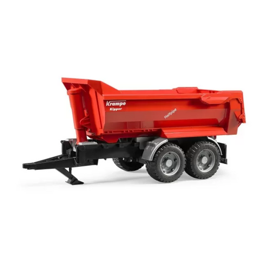 BRUDER 02225 Krampe Tandem rimorchio ribaltabile