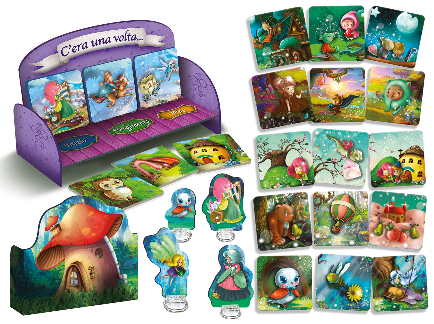 MONTESSORI L'INVENTAFAVOLE DEL MONDO FANTASTICO