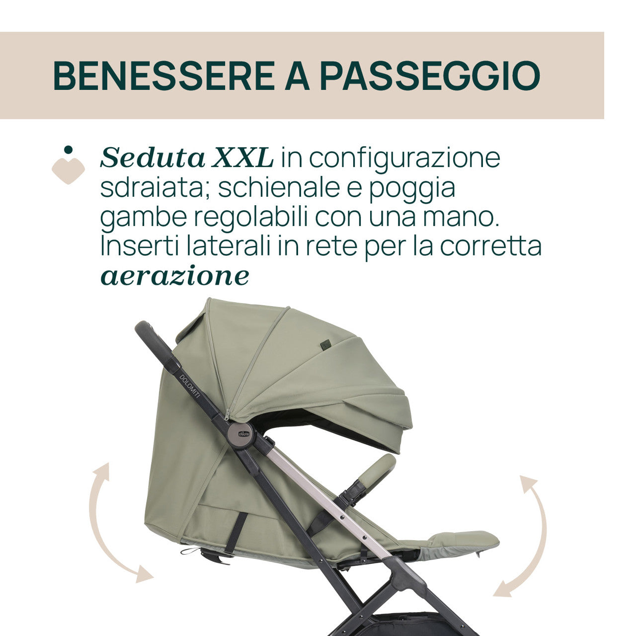 CHICCO PASSEGGINO DOLOMITI MEADOW