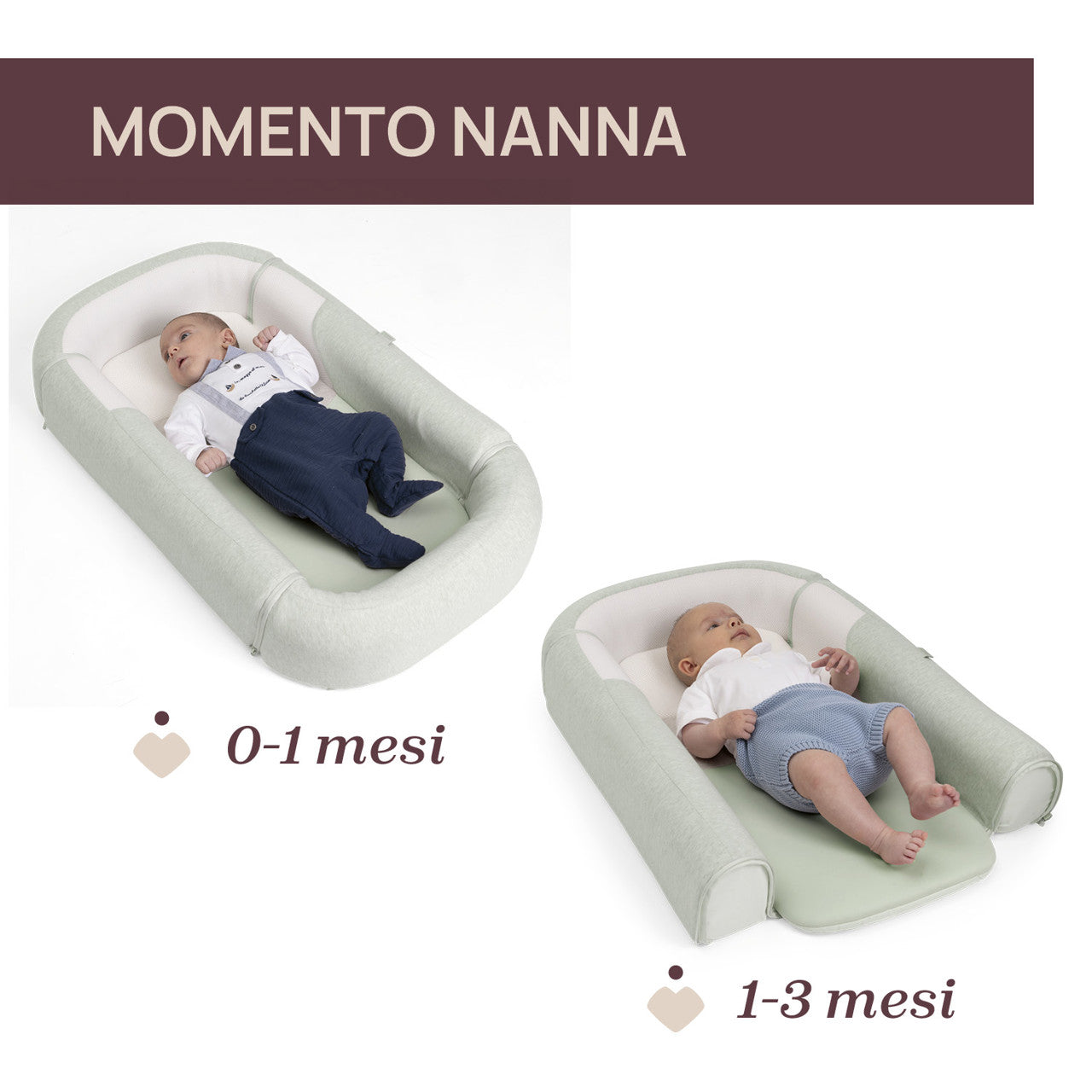 CHICCO RIDUTTORE MOMMY POD 4IN1 OLIVE