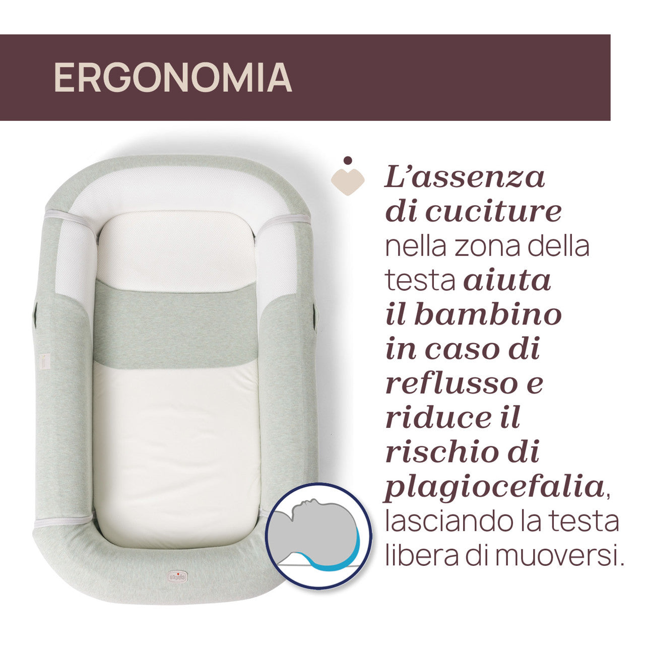 CHICCO RIDUTTORE MOMMY POD 4IN1 OLIVE