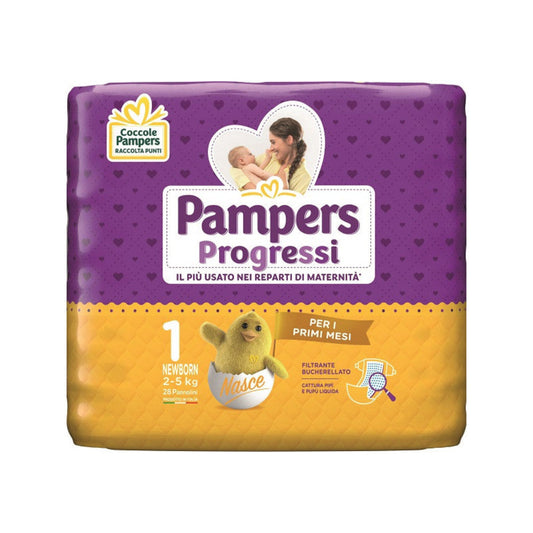 Pampers progressi new born tg1 2-5kg (lista n S&W)