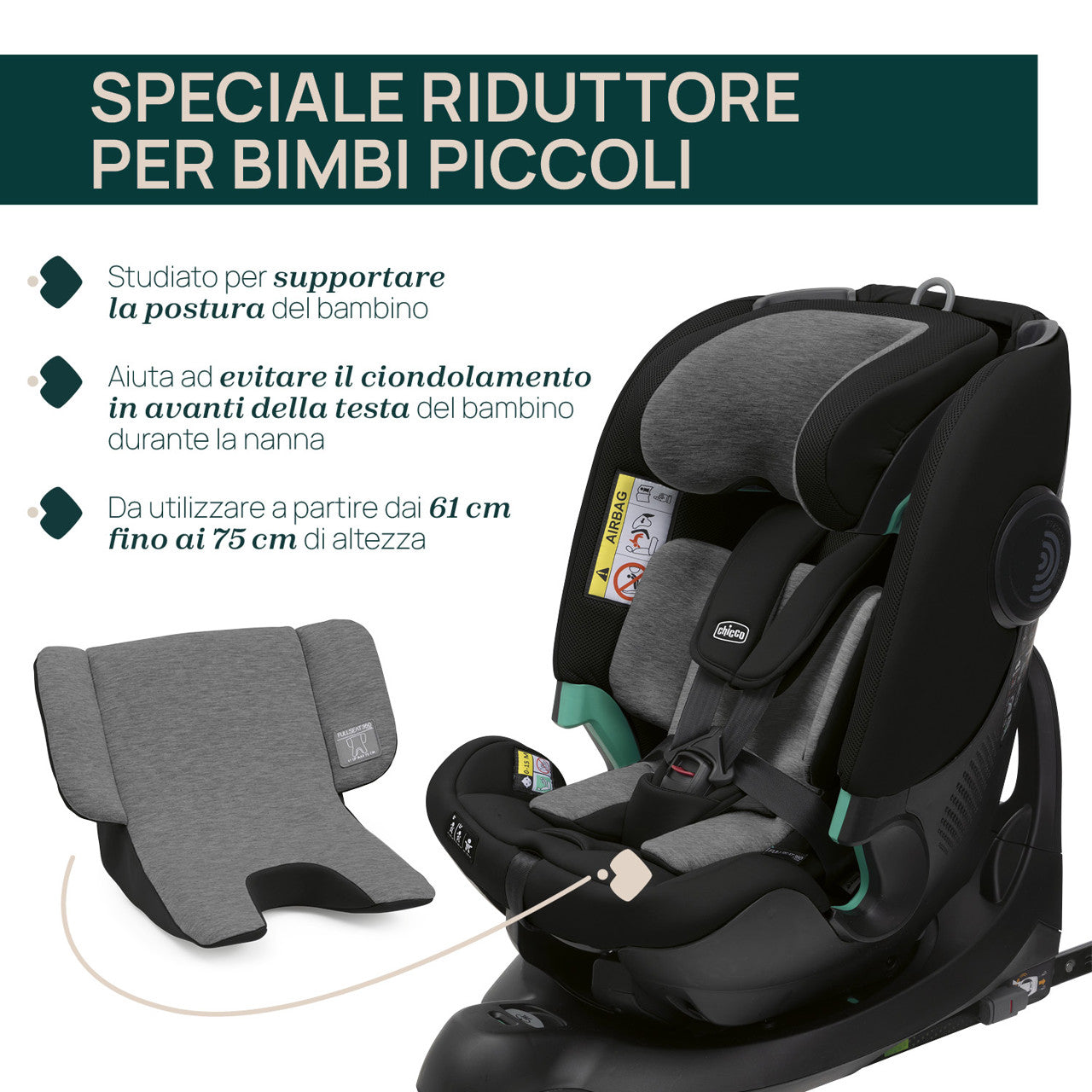 CHICCO SEGGIOLINO FULLSEAT 360 SATIN