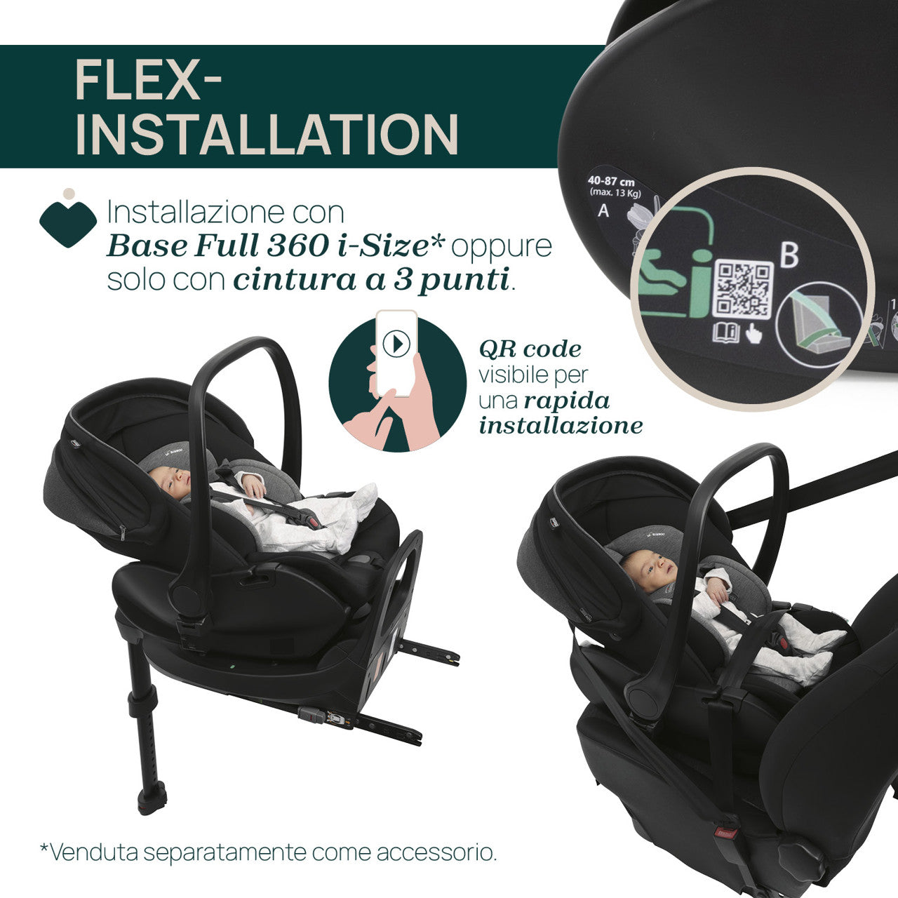 CHICCO TRIO BELLAGIO 2 CARAMEL CON FIRST SEAT
