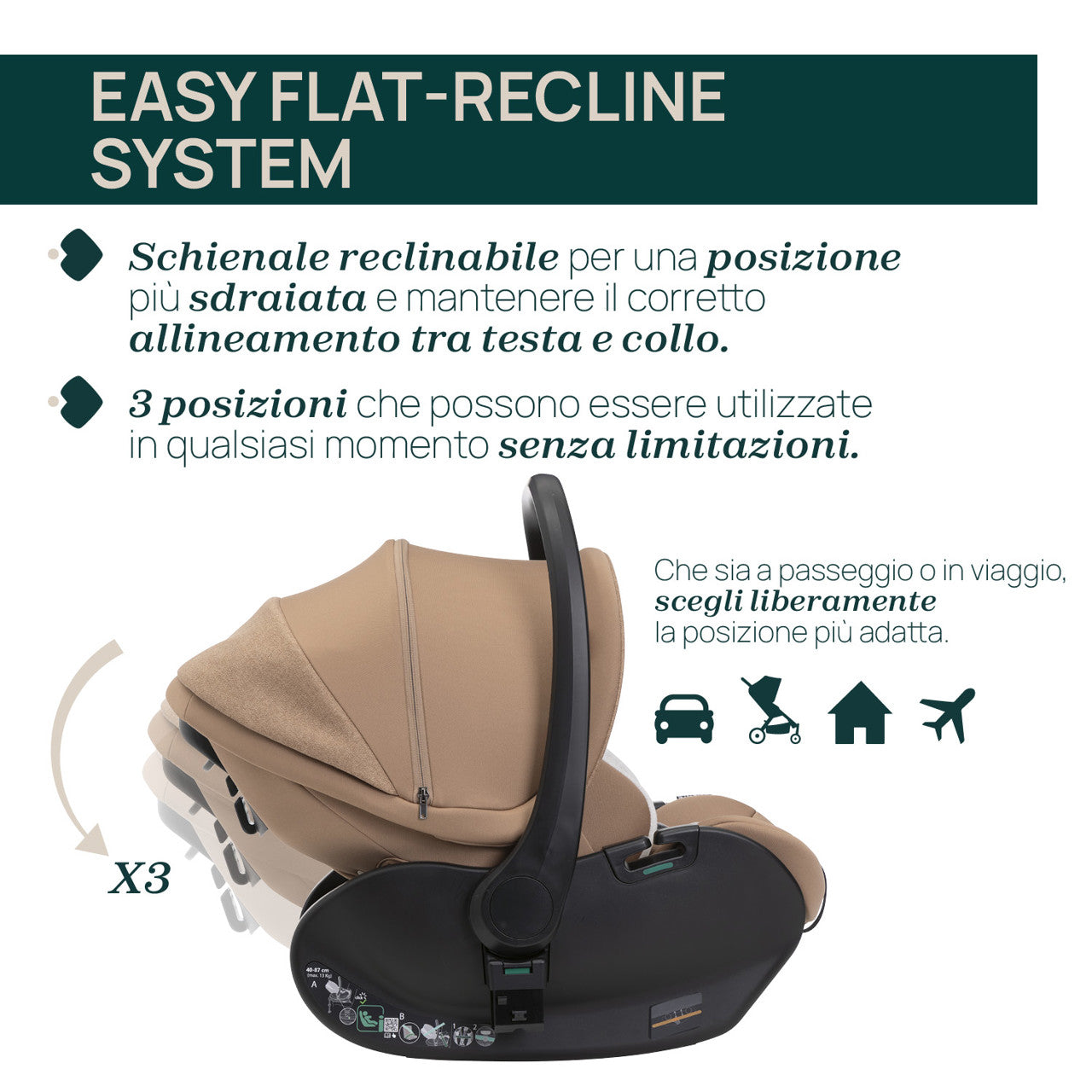 CHICCO TRIO BELLAGIO 2 CARAMEL CON FIRST SEAT