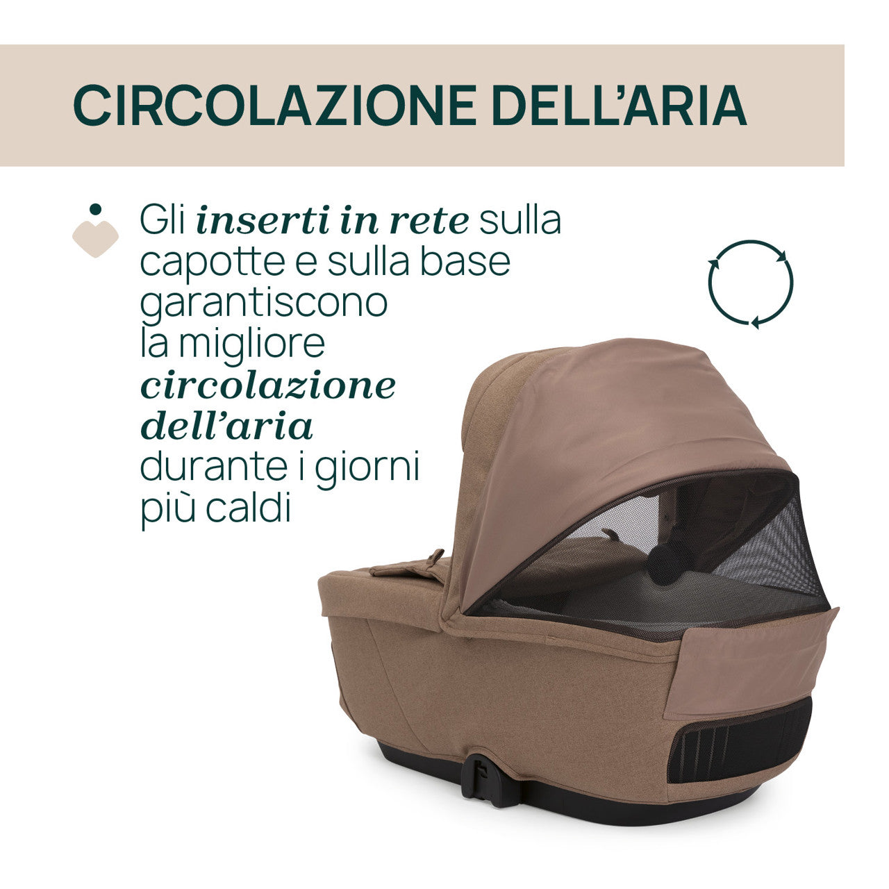 CHICCO TRIO BELLAGIO 2 CARAMEL CON FIRST SEAT