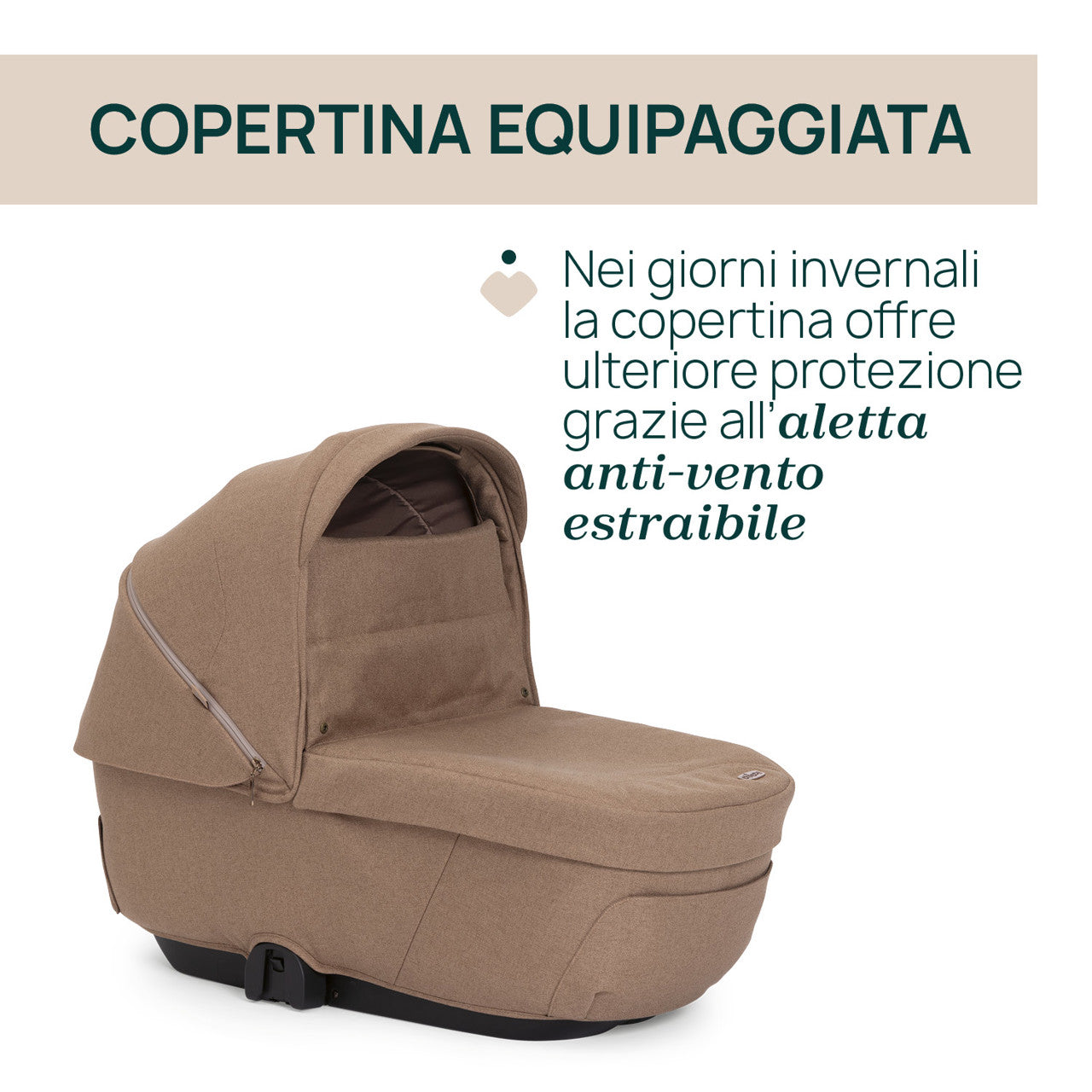 CHICCO TRIO BELLAGIO 2 CARAMEL CON FIRST SEAT