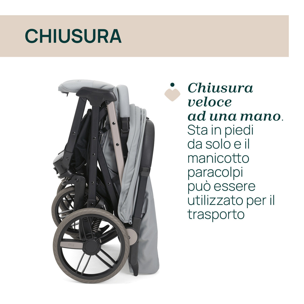 CHICCO PASSEGGINO DOLOMITI PEBBLE