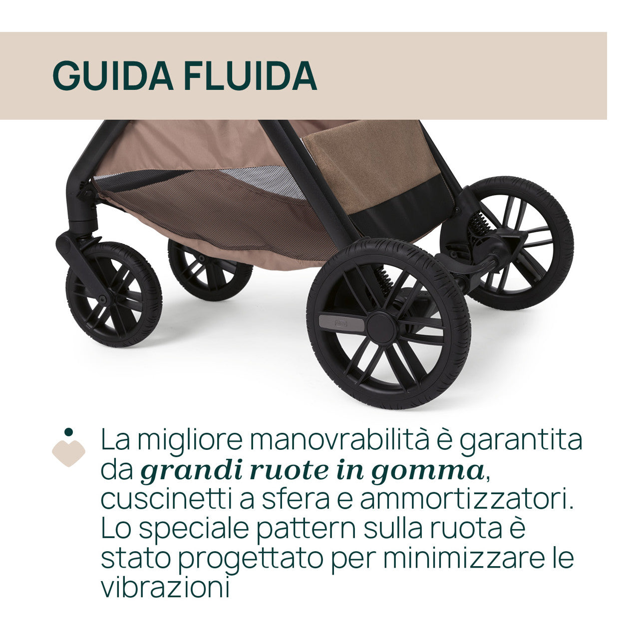 CHICCO TRIO BELLAGIO 2 CARAMEL CON FIRST SEAT