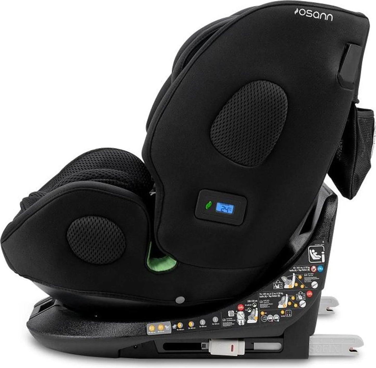 OSANN SEGGIOLINO ONE360 KLIMAX BLACK 40/150CM