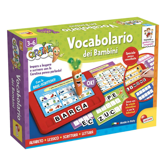 CAROTINA PENNA PARLANTE VOCABOLARIO DEI BAMBINI 102327