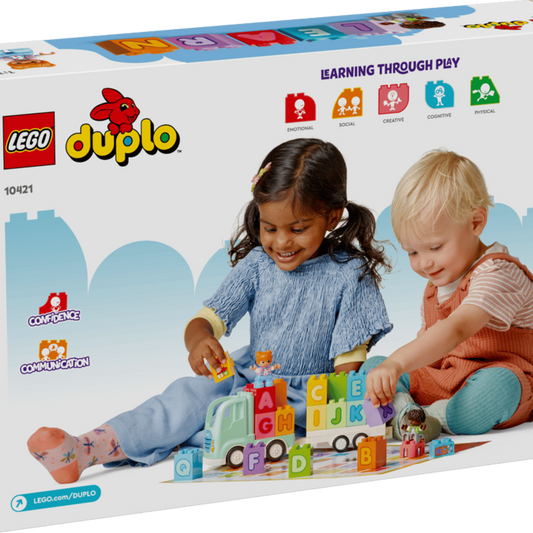 DUPLO 10421 Town Il camioncino dell_alfabeto
