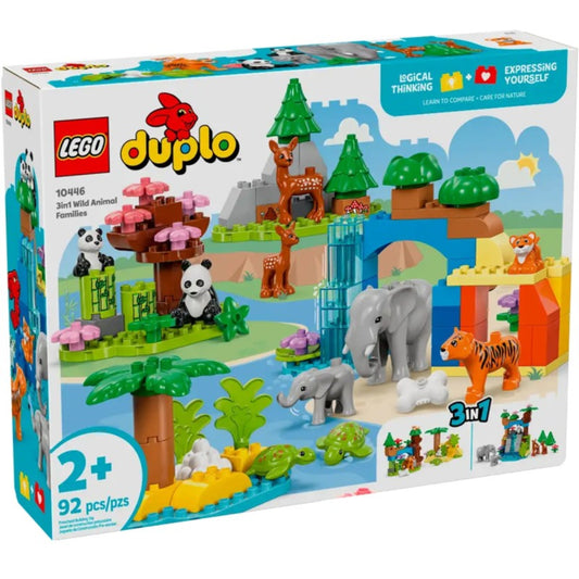 LEGO DUPLO 10446 Town Famiglie di animali 3 in 1