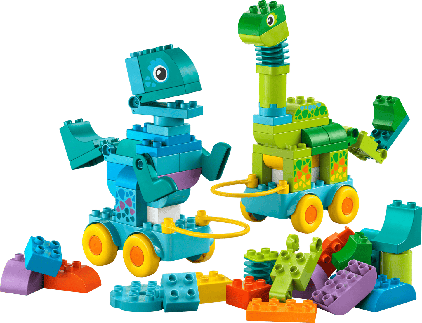 LEGO DUPLO 10451 Dinosauri su ruote 3 in 1