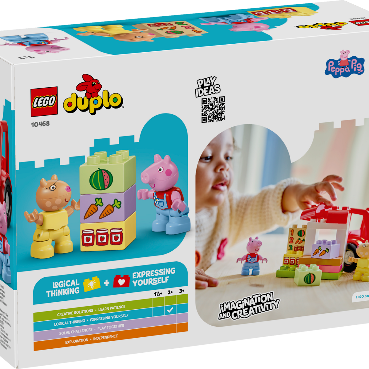 LEGO 10468 Trattore e mercato