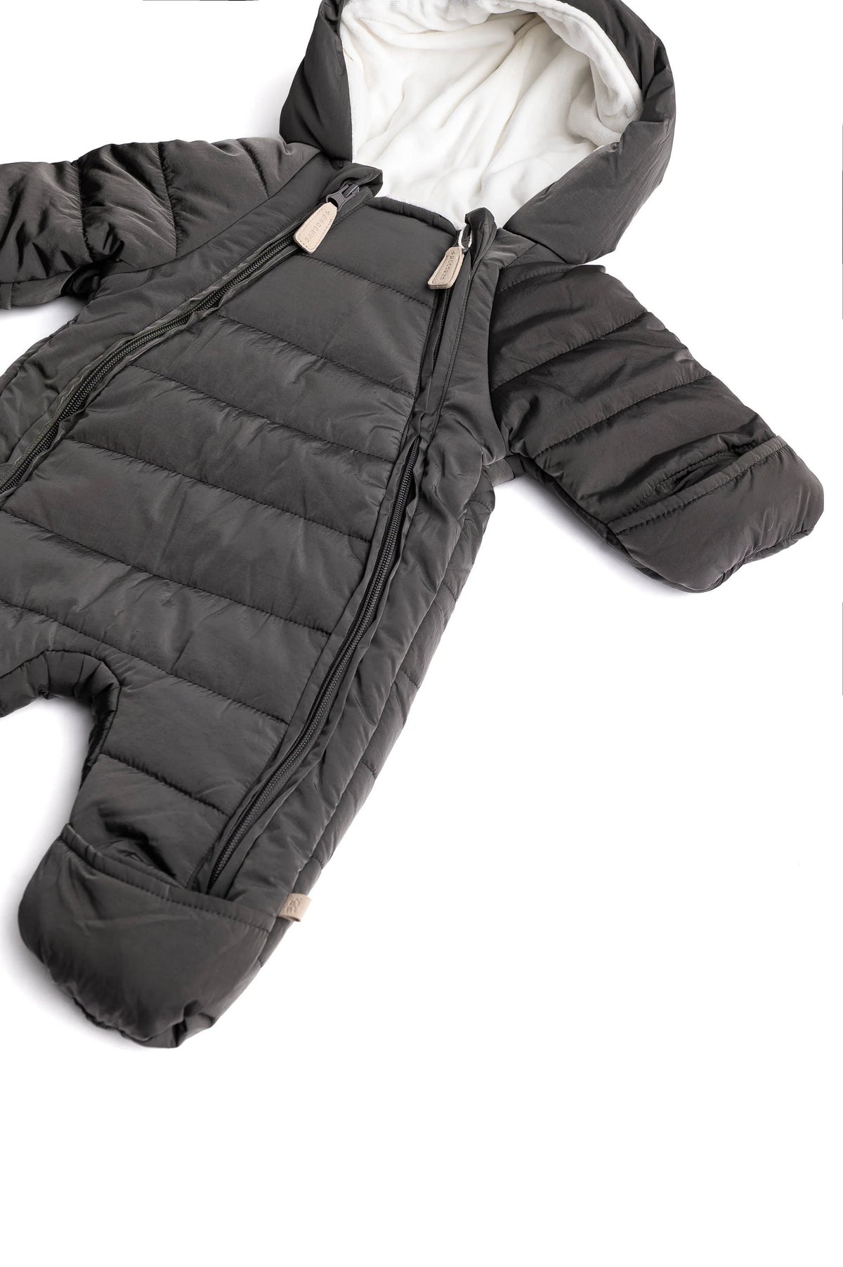 Bamboom Tuta da Neve Storm Grey con Cappuccio – 18–24 Mesi