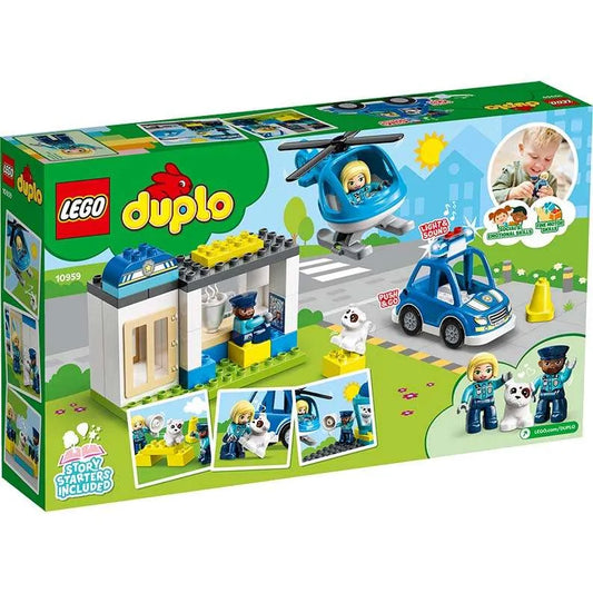 10959DUPLO TownStazione di Polizia ed elicottero