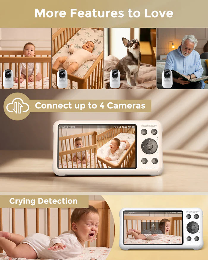 VIDEO BABY MONITOR BM04 5,5 INCH