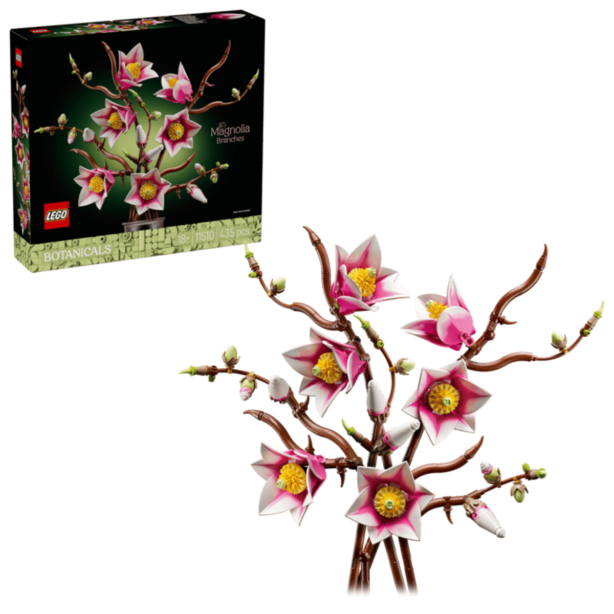 LEGO BOTANICALS 11510 RAMETTI DI MAGNOLIA
