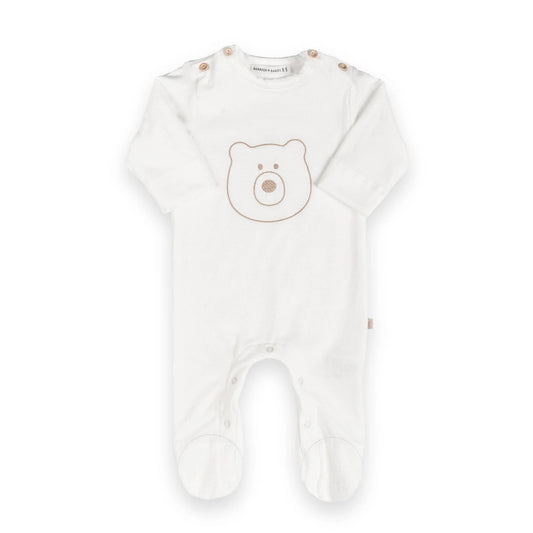 TUTA ORSO CON PIEDI OFFWHITE BAMBOOM (Lista n S&A - 12467)