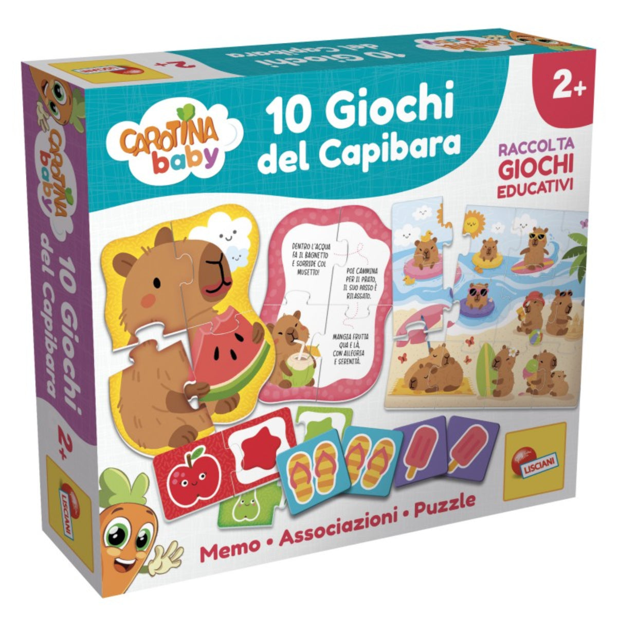 CAROTINA BABY 10 GIOCHI DEL CAPIBARA 117772
