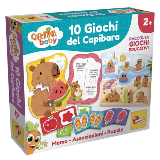 CAROTINA BABY 10 GIOCHI DEL CAPIBARA 117772