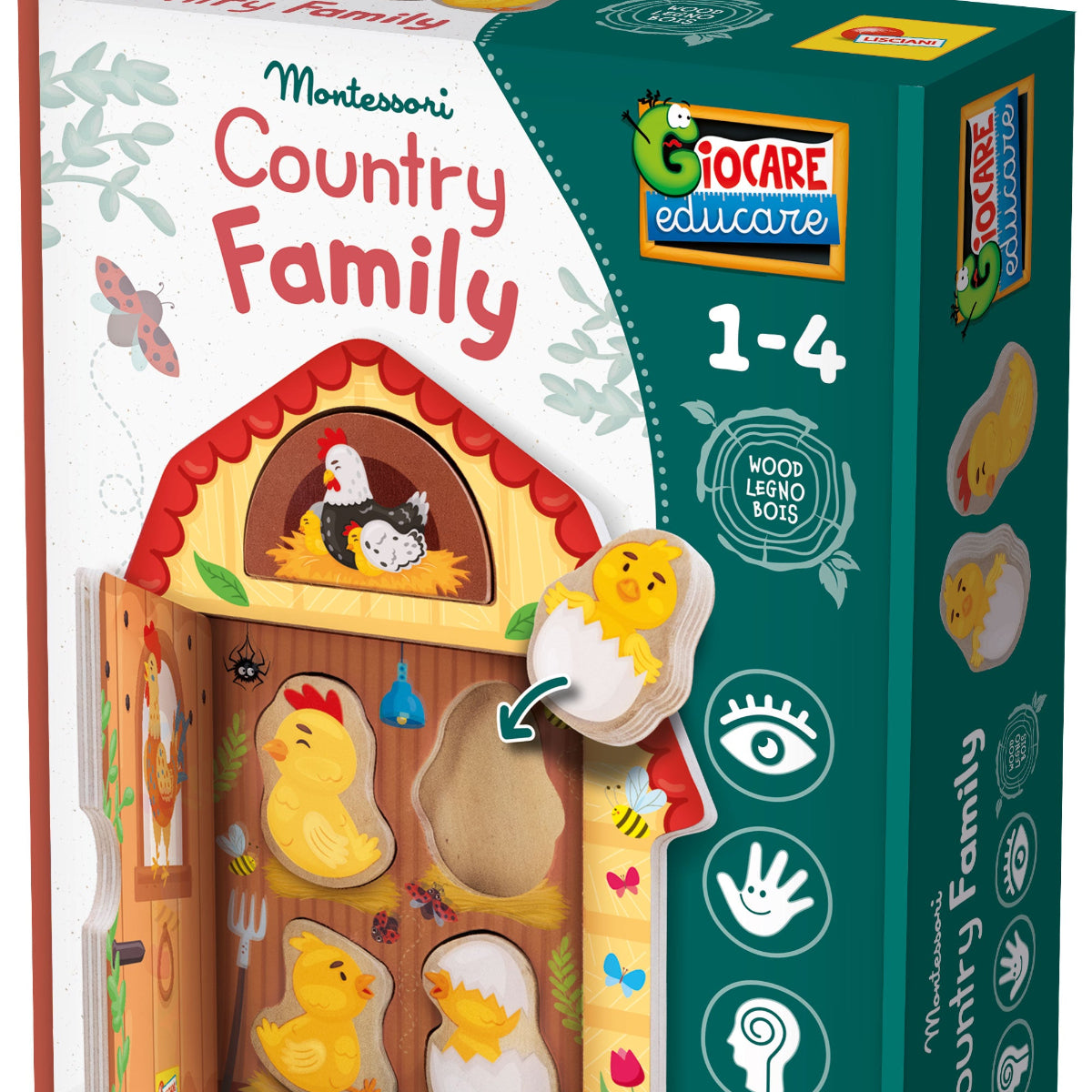 MONTESSORI LEGNO - COUNTRY FAMILY 117826
