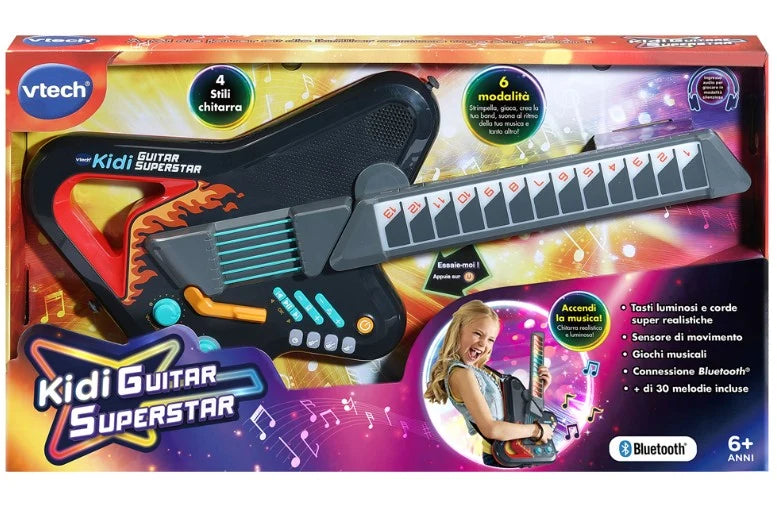 VTech KidiStar Guitar – KidiGuitar Superstar Chitarra Elettronica