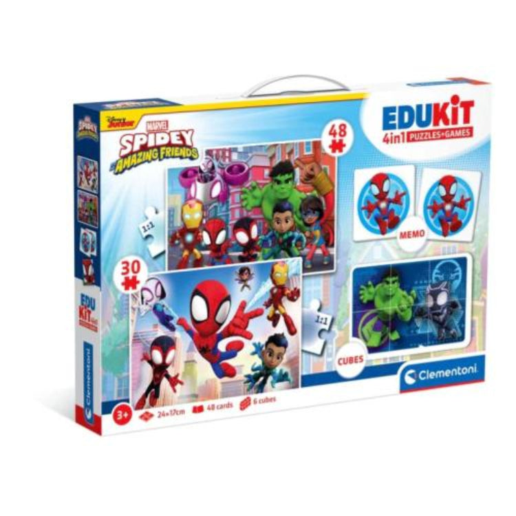 EDUKIT 4IN1 SPIDEY AND HIS AMAZING FRIEN