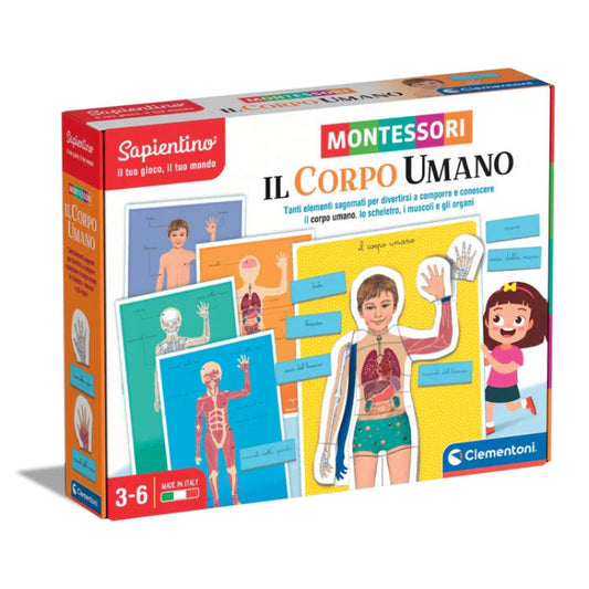MONTESSORI - IL CORPO UMANO