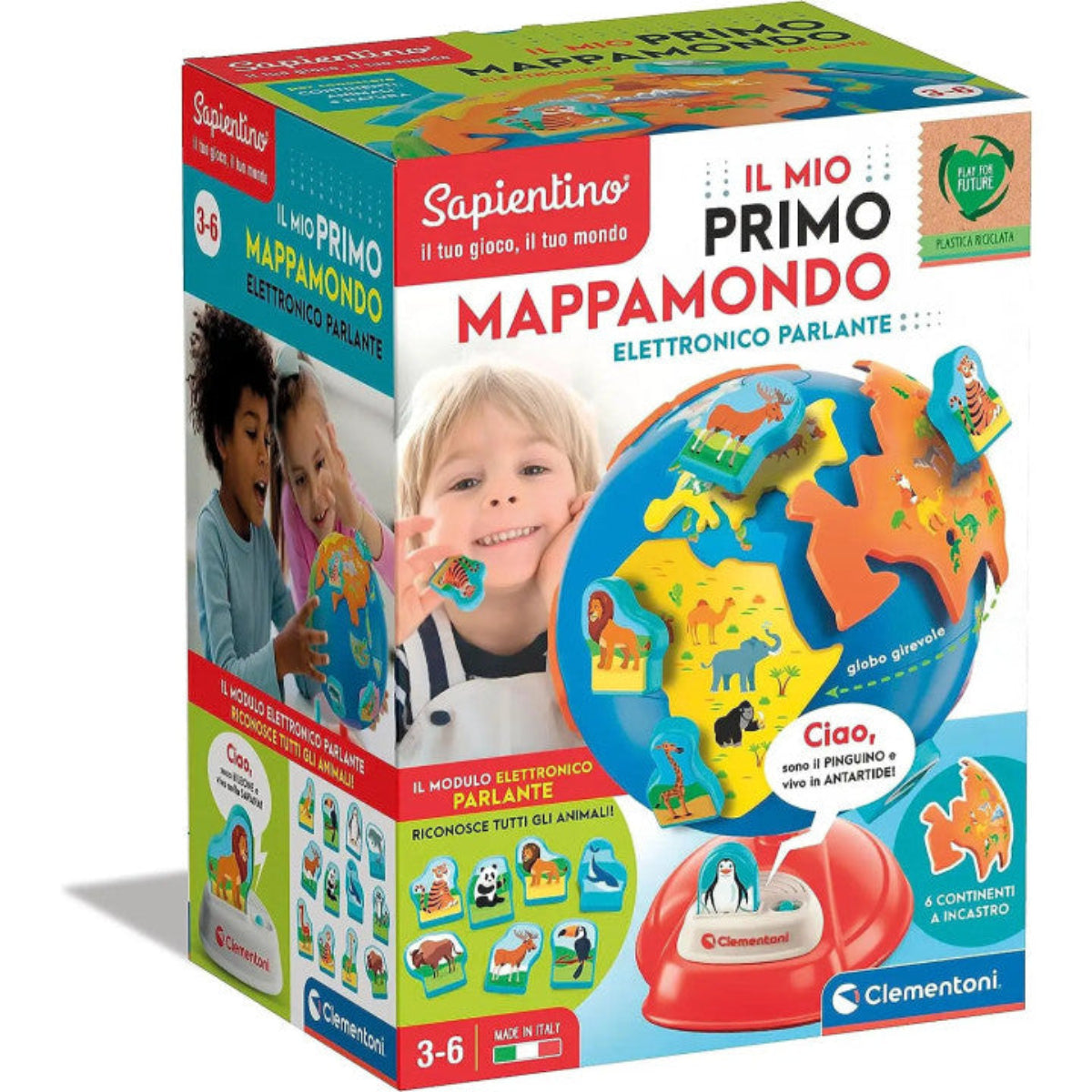 CLEMENTONI 164486 IL PRIMO MAPPAMONDO