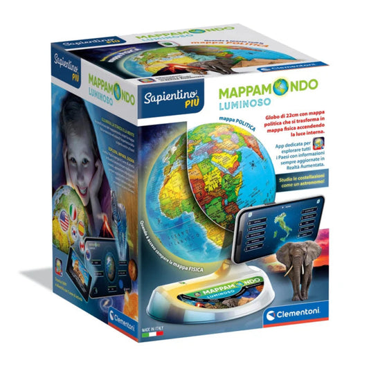MAPPAMONDO LUMINOSO LIGHT UP GLOBE WITH AR - IT