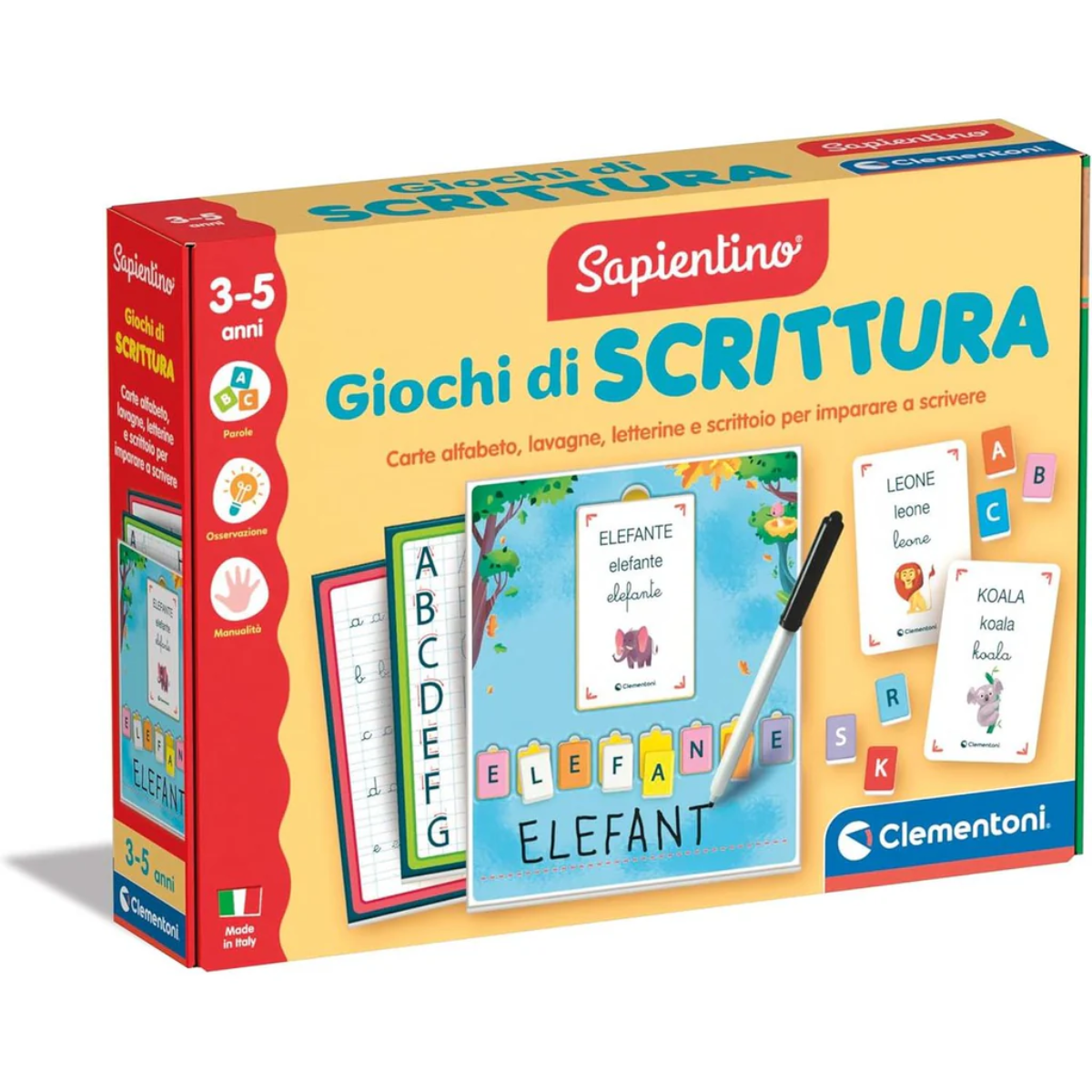 GIOCHI DI SCRITTURA 16874 clementoni