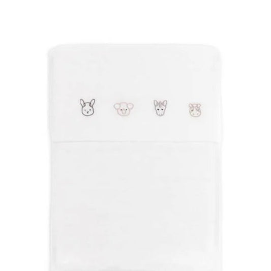 BAMBOOM LENZUOLO PER LETTINO 110X140 CON FEDERA ANIMAL FRIENDS (LISTA N ENEA)