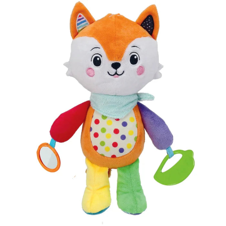 CLEMENTONI 17623 Travel Plush with Clamp Fox