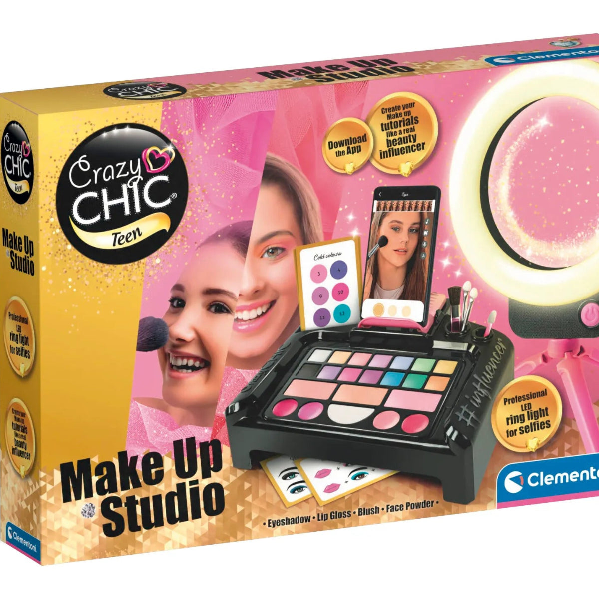 CLEMENTONI 187447 Crazy Chic Tenn - Make Up Studio