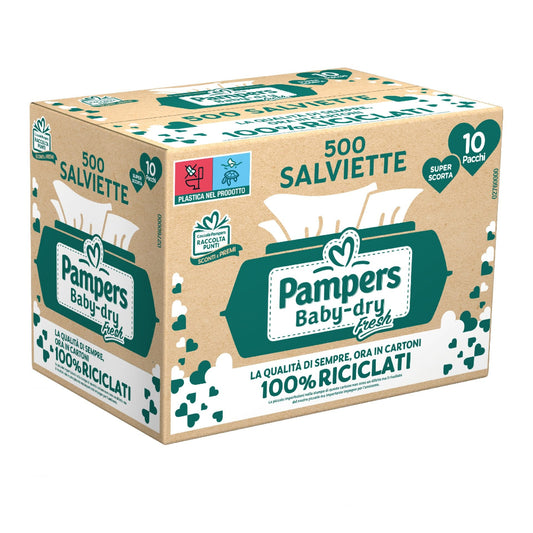 Pampers baby fresh 500 salviettine (LISTA N THIAGO)