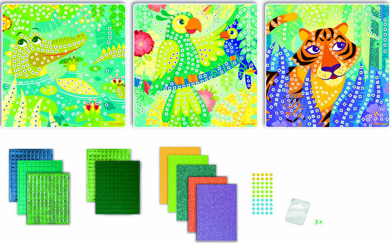 Sycomore - 3 Mosaici Giungla