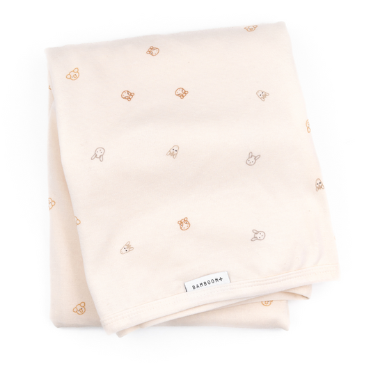 COPERTA CLINICA BAMBOOM - PURE LINE ANIMAL FRIENDS (Lista n Clelia)