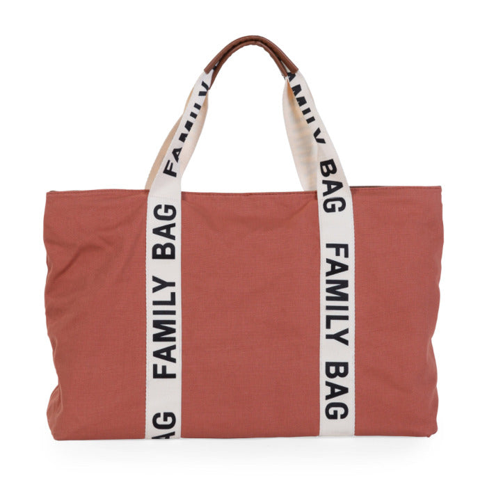 FAMILY  BAG SIGNATURE TELA TERRACOTTA