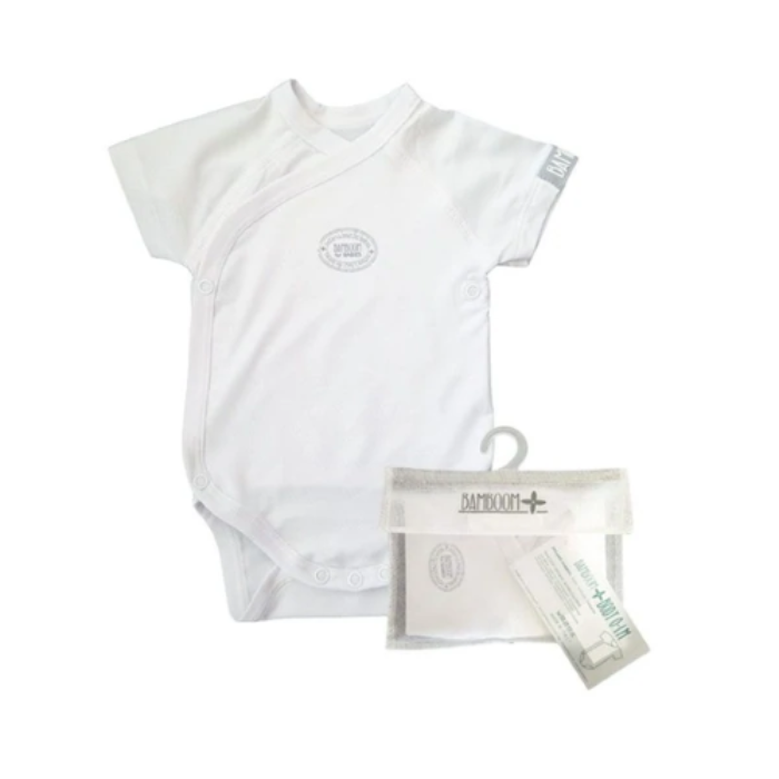 Body 18-24 M mezza manica white - Bamboom (lista)