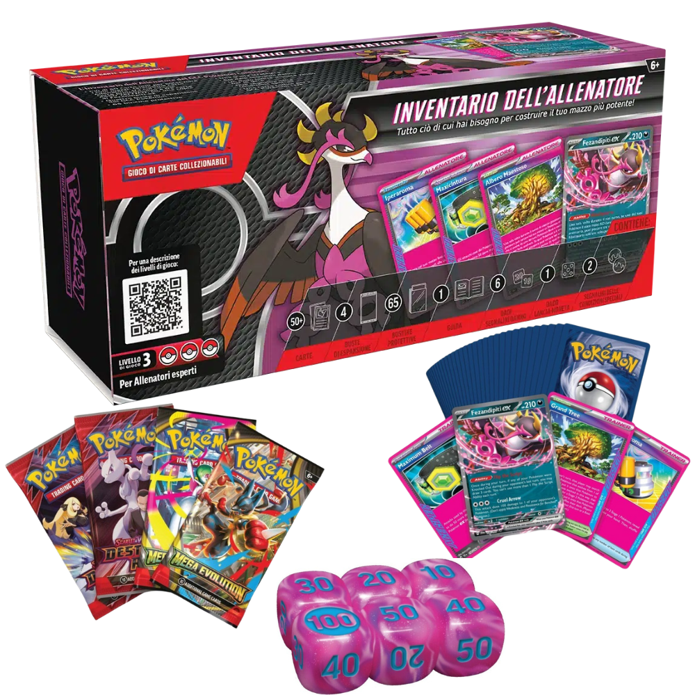 POKEMON INVENTARIO DELL'ALLENATORE 2025 PK10112