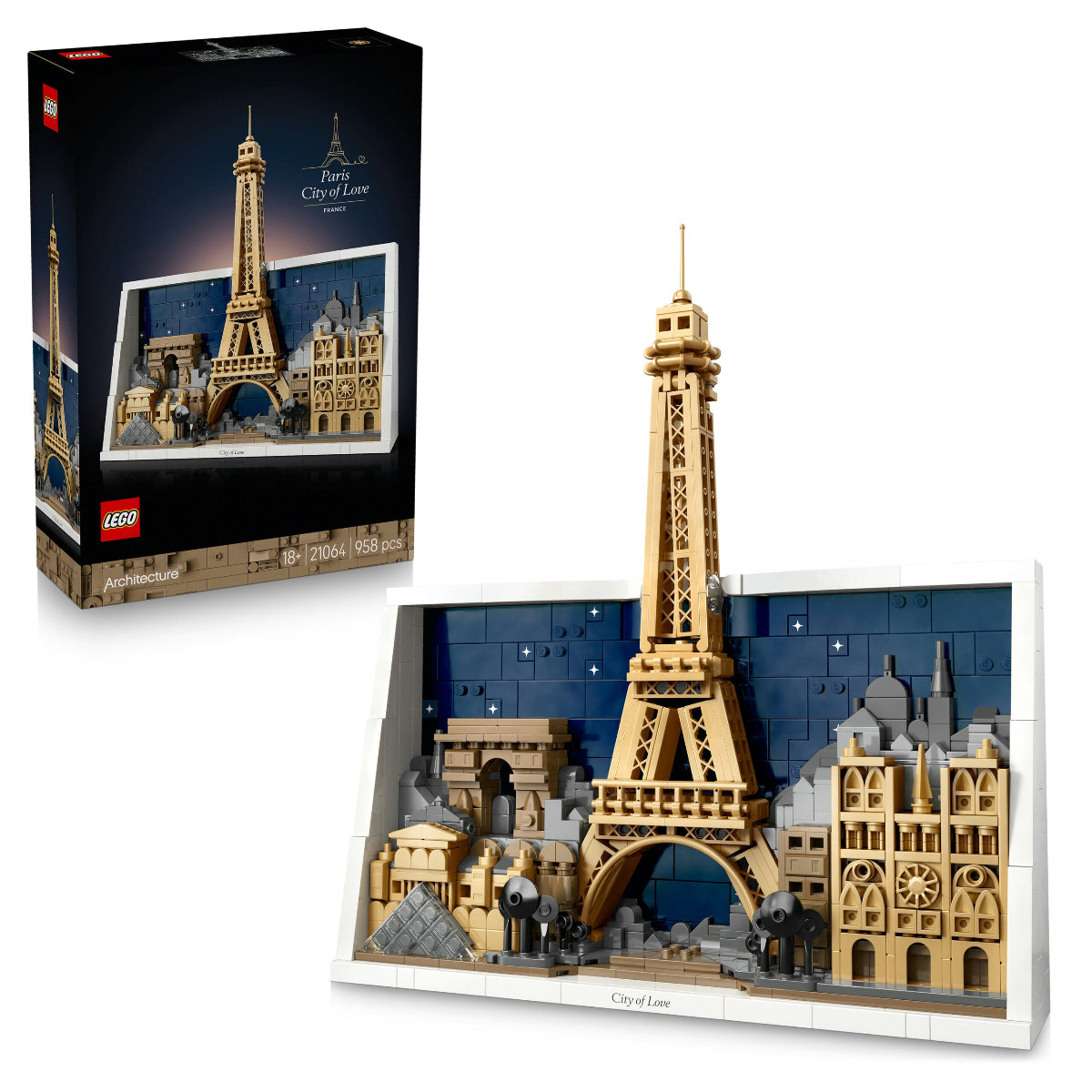 LEGO PARIGI ARCHITECTURE 21064