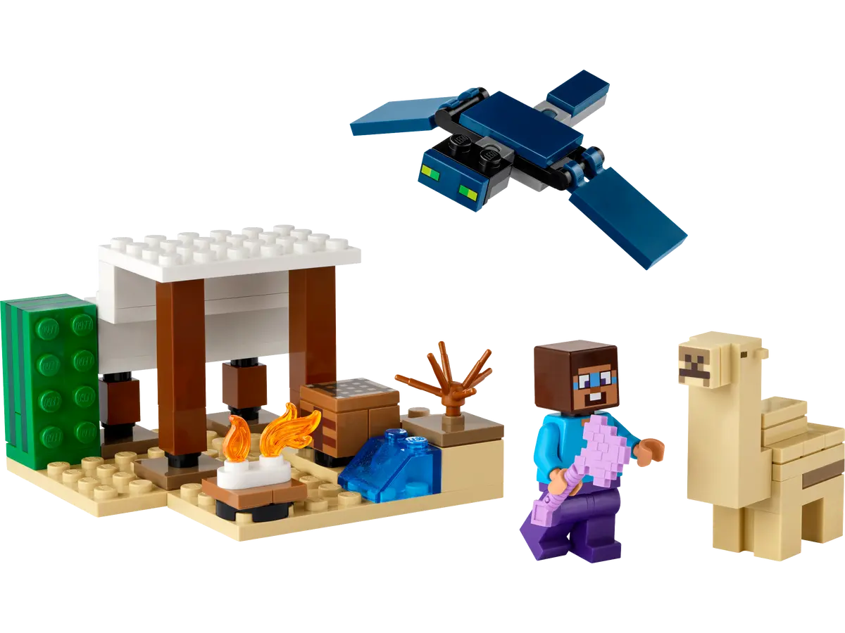 lego 21251 Minecraft Spedizione di Steve_nel deserto