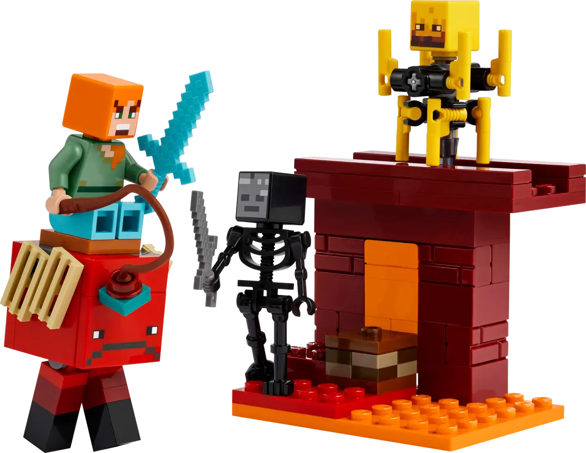lego 21266 Minecraft Battaglia sul ponte del Nether